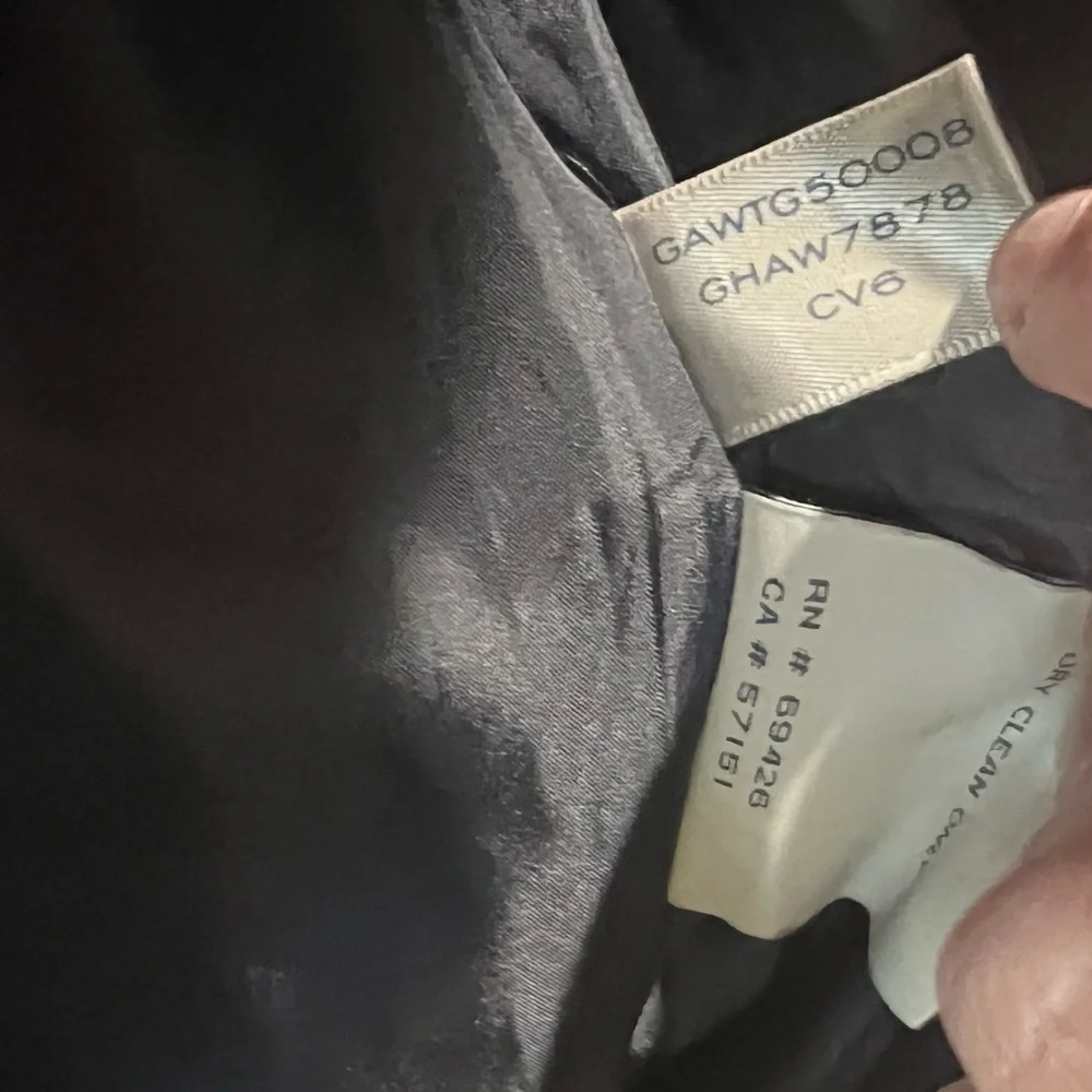 NWOT G H Bass High Quality Navy Blue Hooded Pea Coat/ Duffle Coat - Picture 11 of 12